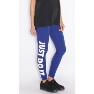 Nike Leg-A-See JDI Blue Leggings
